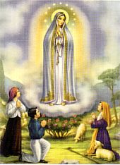 La Vierge Marie et les voyants de Fatima: Lucie,  Jacinthe et François