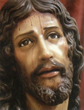Jésus souffrant mais toujours plein d'amopur
